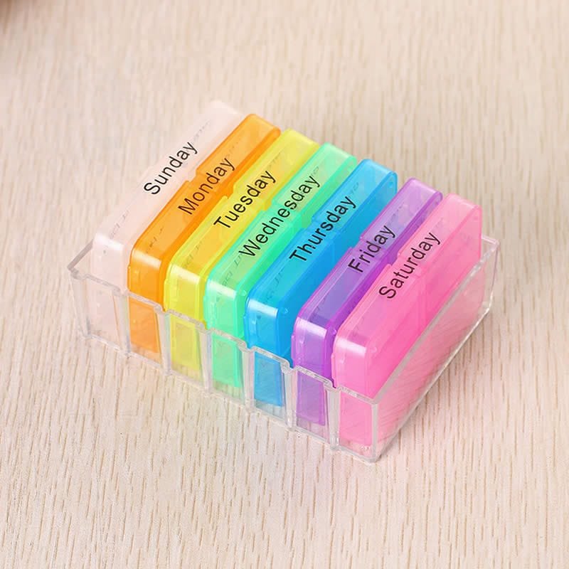 weekly pill box