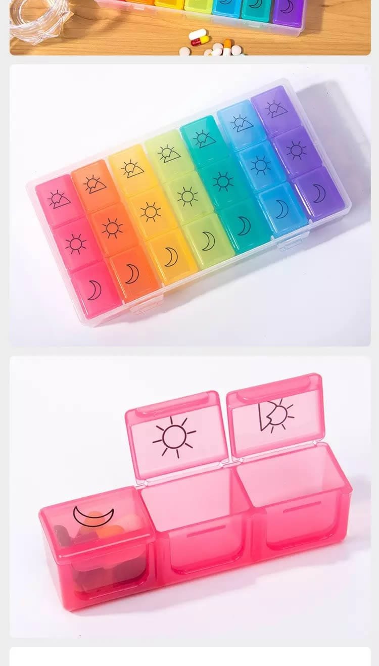 21 grids weekly pill box product display 10 21 grids weekly pill box product display 10