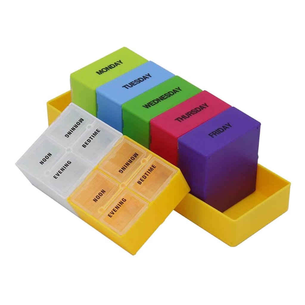 28 compartment weekly pill case 5
