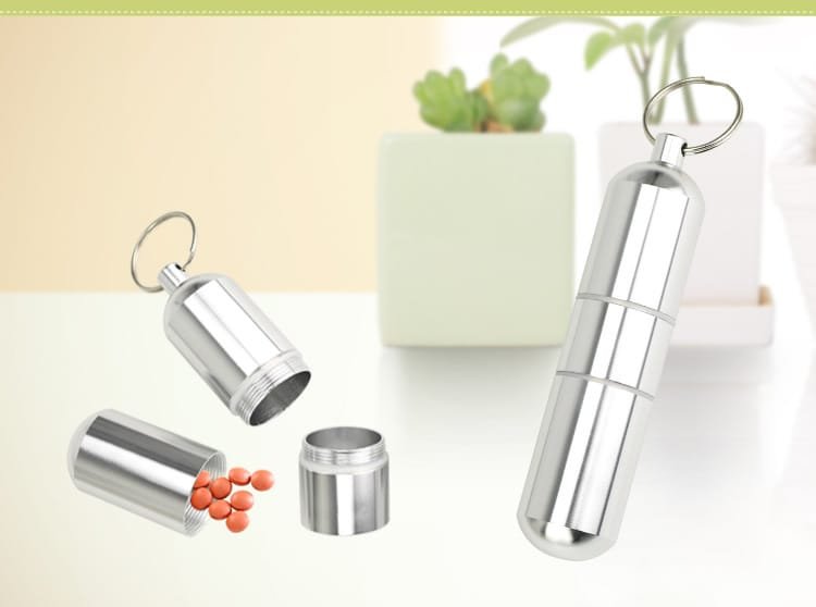 3 compartment aluminum alloy metal pill organizer product display 2 3 compartment aluminum alloy metal pill organizer product display 2