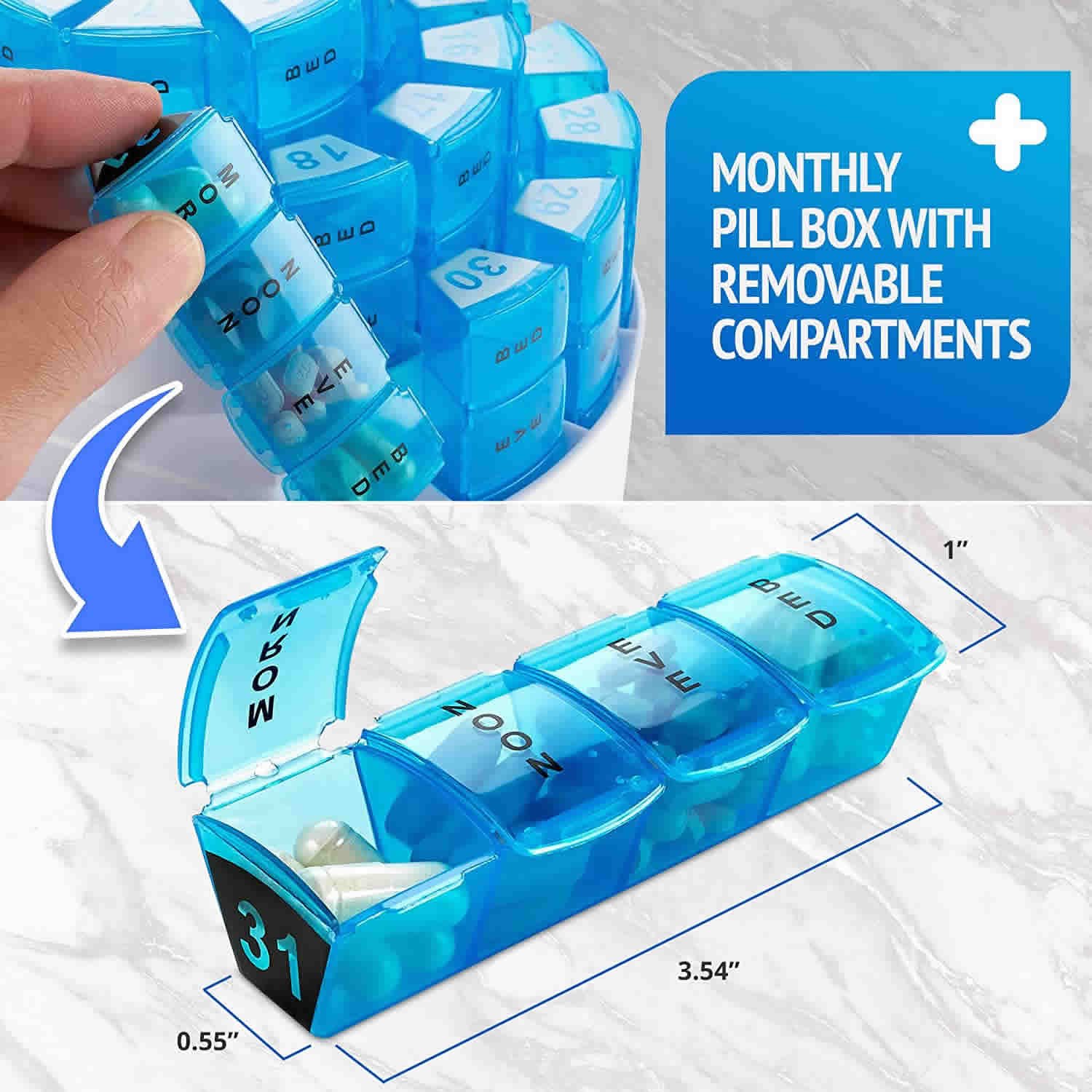 31 compartments tablet box product display 2 31 compartments tablet box product display 2