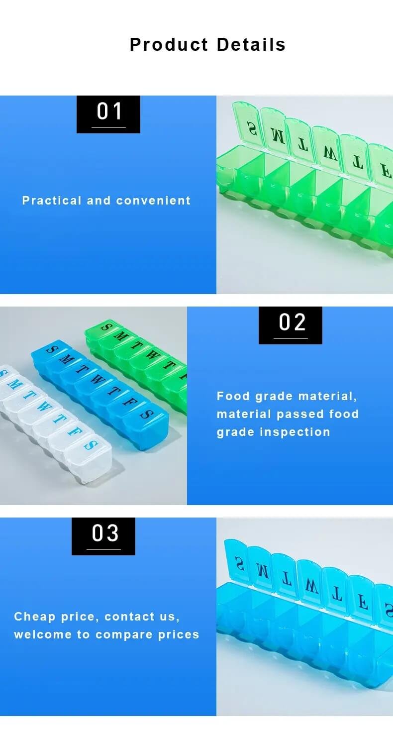 7 days pill box m product display 5 7 days pill box m product display 5