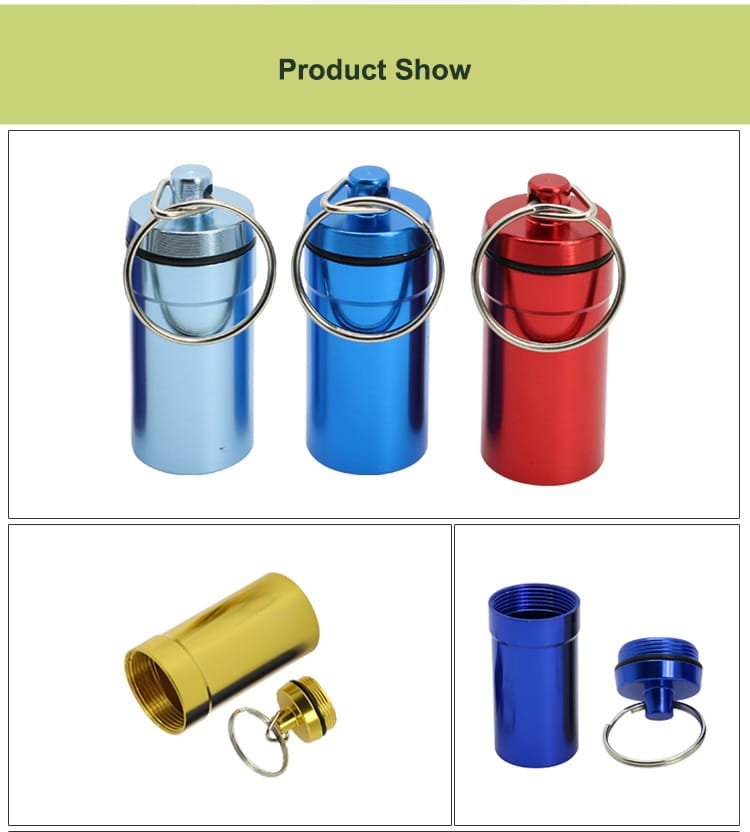 aluminum alloy metal pill organizer product display 6 aluminum alloy metal pill organizer product display 6