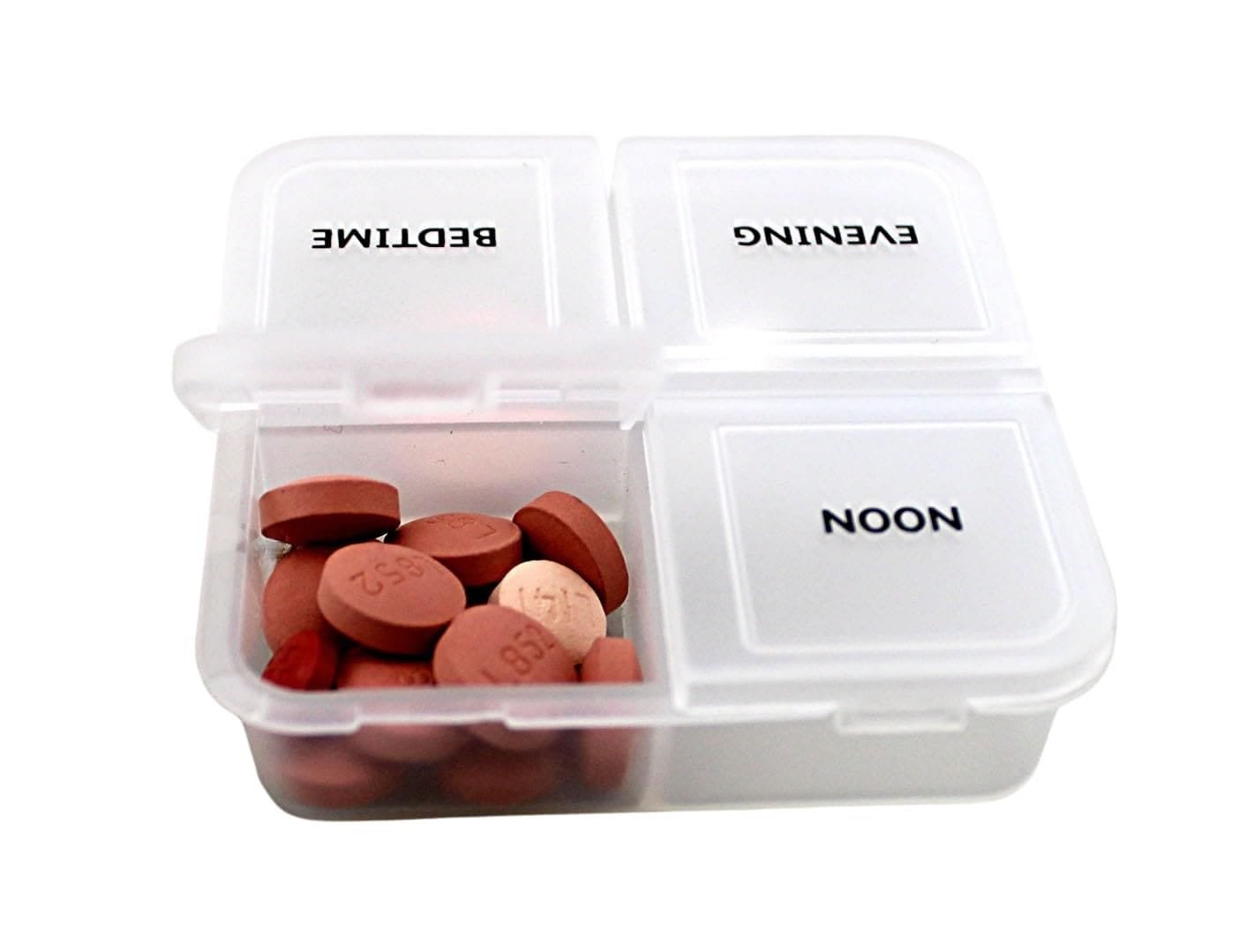 daily portable plastic pill box product display 2