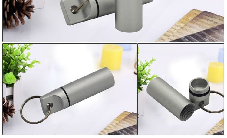 flat head aluminum alloy metal pill box product display 8 flat head aluminum alloy metal pill box product display 8