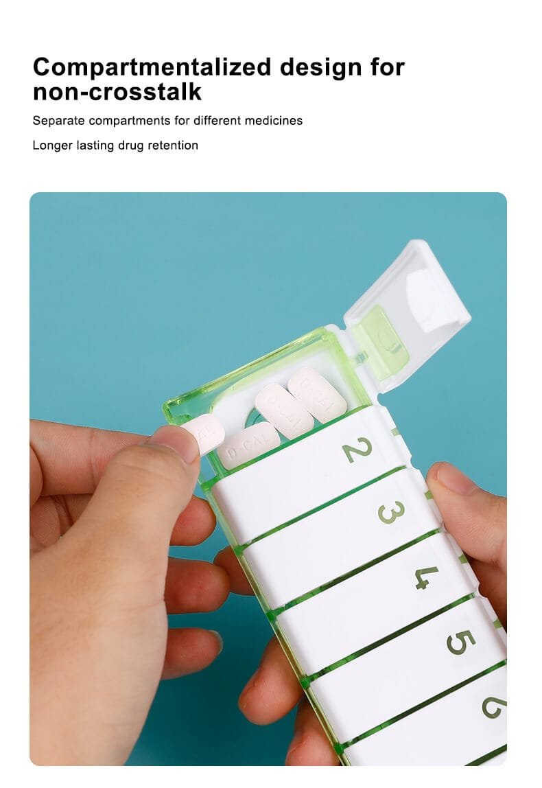 new 7 compartment pill box product display 3 new 7 compartment pill box product display 3