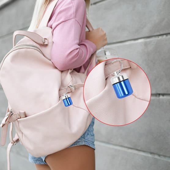 round aluminum alloy metal pill box 6