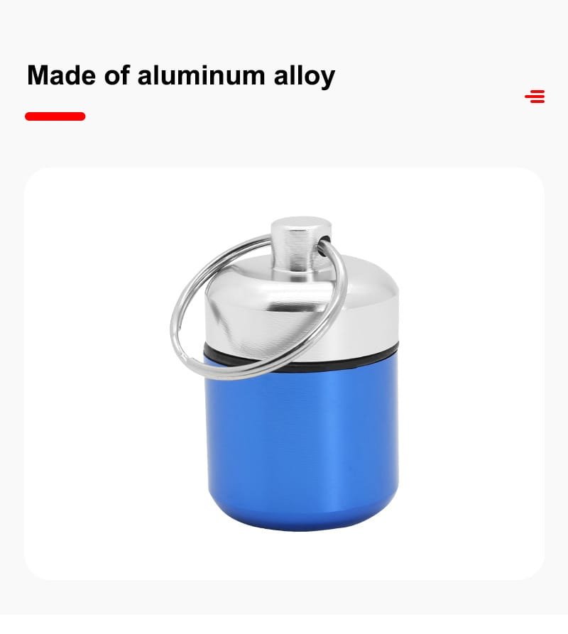 round aluminum alloy metal pill box product display 3 round aluminum alloy metal pill box product display 3