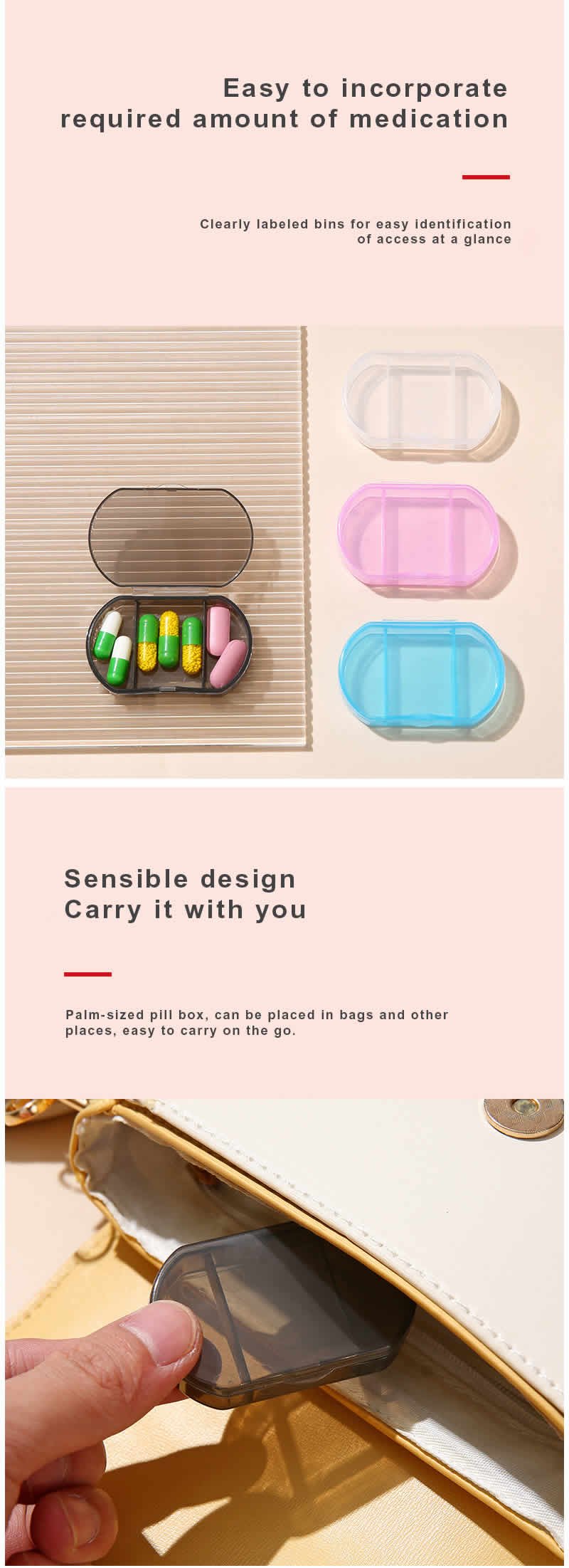 small daily pill box product display 3 small daily pill box product display 3