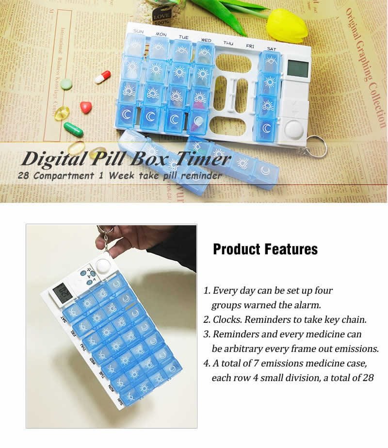 smart electronic pill box product display 1 smart electronic pill box product display 1