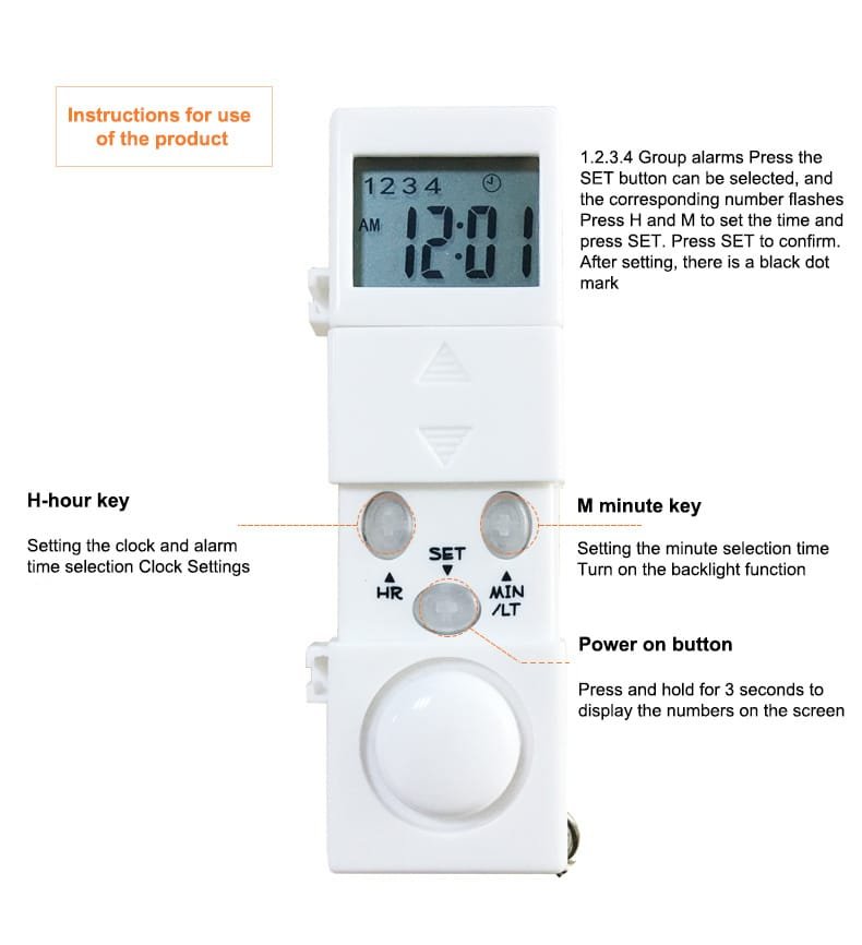 smart electronic pill box product display 4 smart electronic pill box product display 4