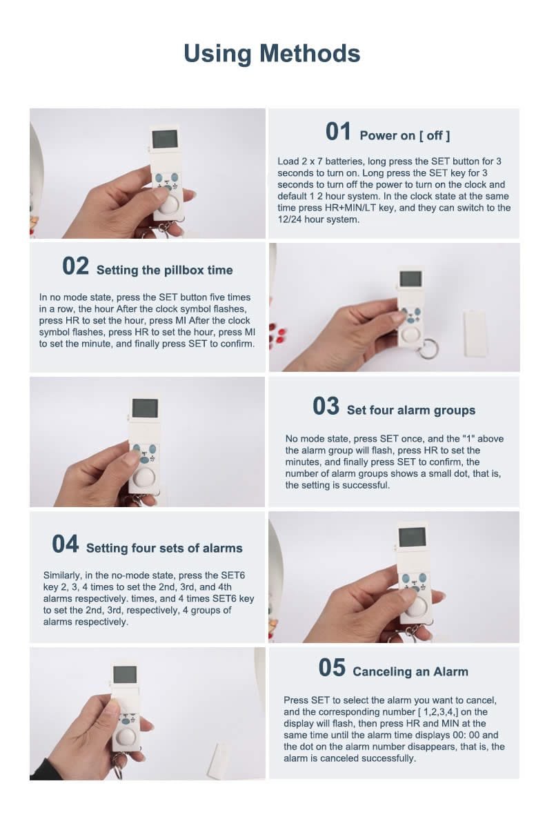 smart electronic pill box product display 5 smart electronic pill box product display 5