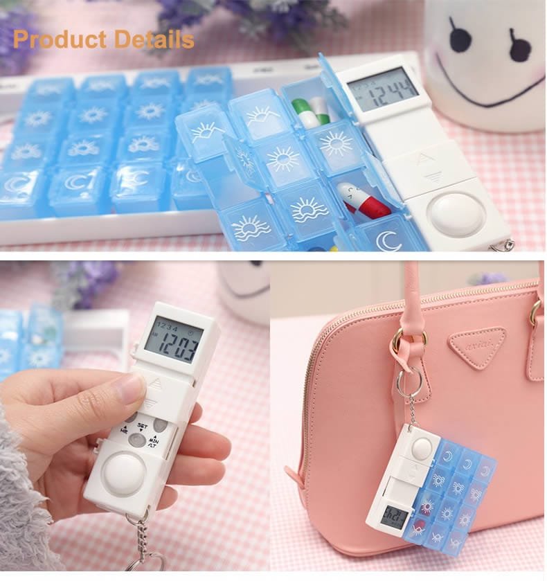 smart electronic pill box product display 6 smart electronic pill box product display 6