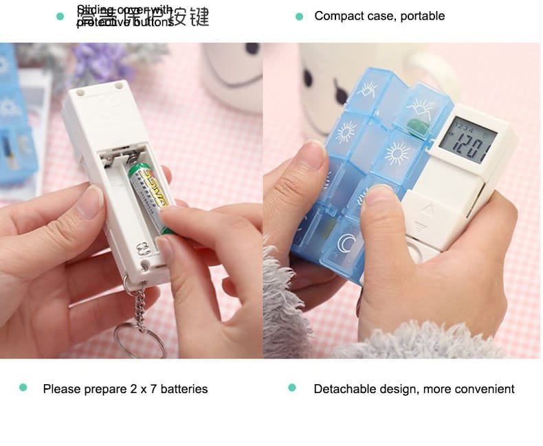 smart electronic pill box product display 7 smart electronic pill box product display 7