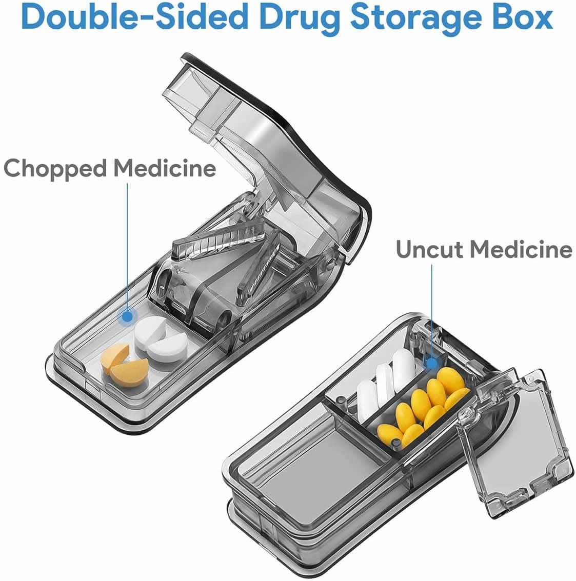 travel friendly plastic pill splitter product display 3 travel friendly plastic pill splitter product display 3