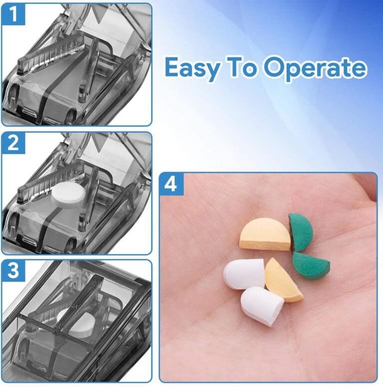 travel friendly plastic pill splitter product display 4 travel friendly plastic pill splitter product display 4