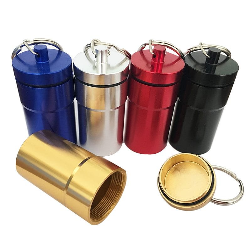 waterproof aluminum alloy metal pill box product display 1 waterproof aluminum alloy metal pill box product display 1