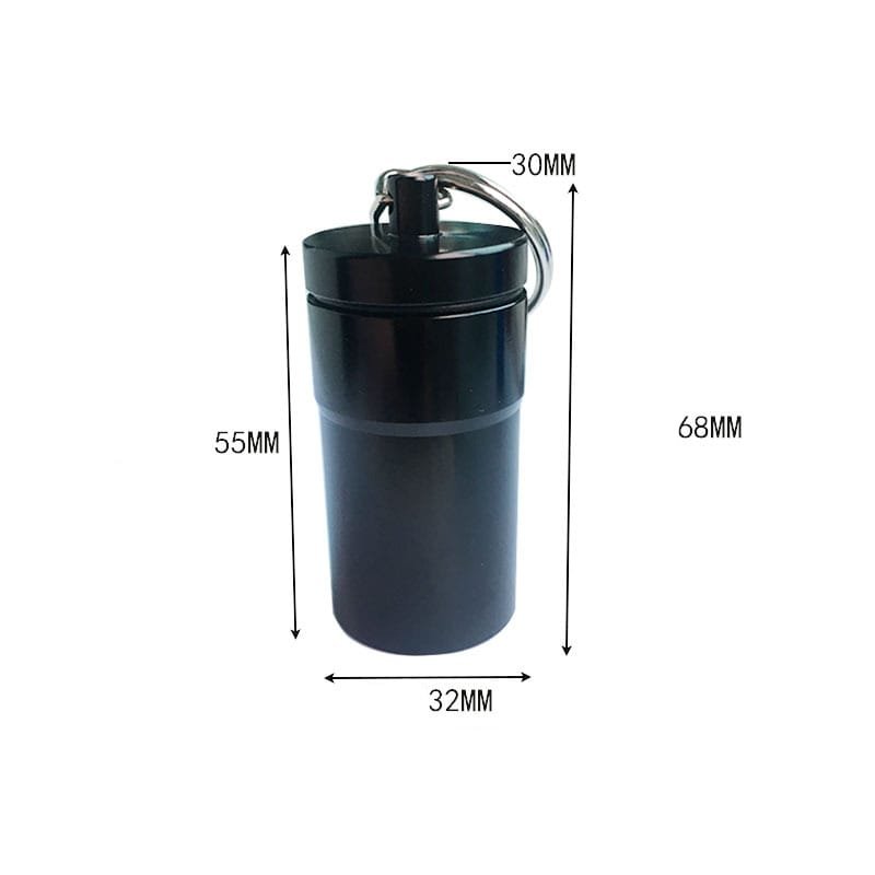 waterproof aluminum alloy metal pill box product display 2 waterproof aluminum alloy metal pill box product display 2