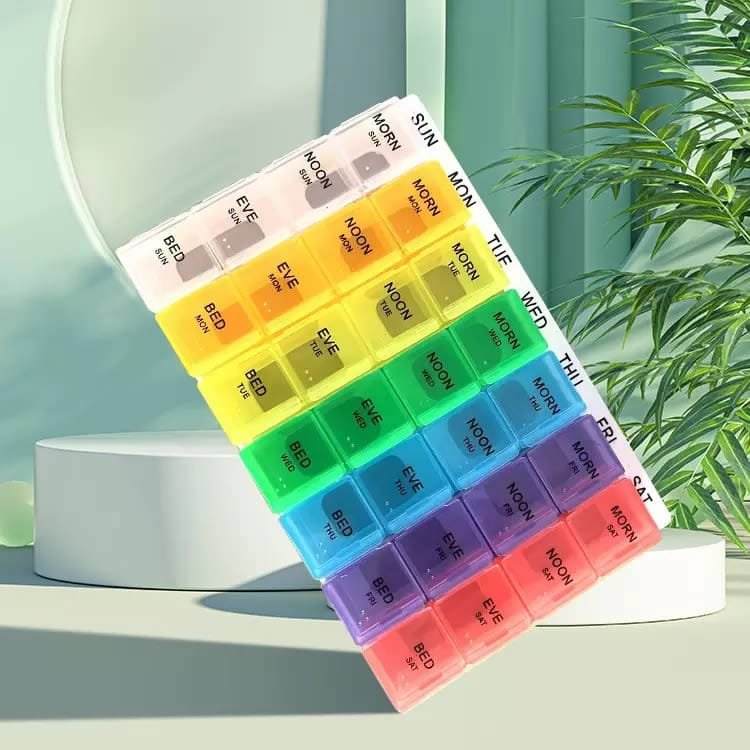 weekly pill box with abs base 5