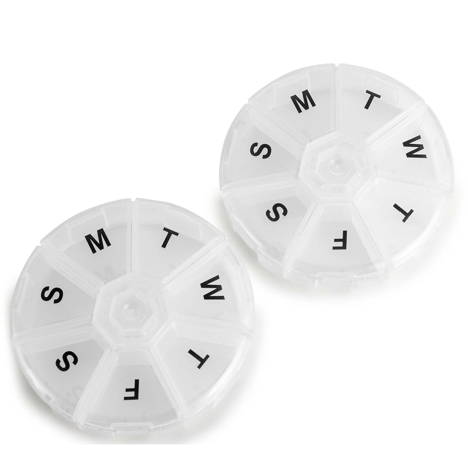 weekly portable round pill case 3