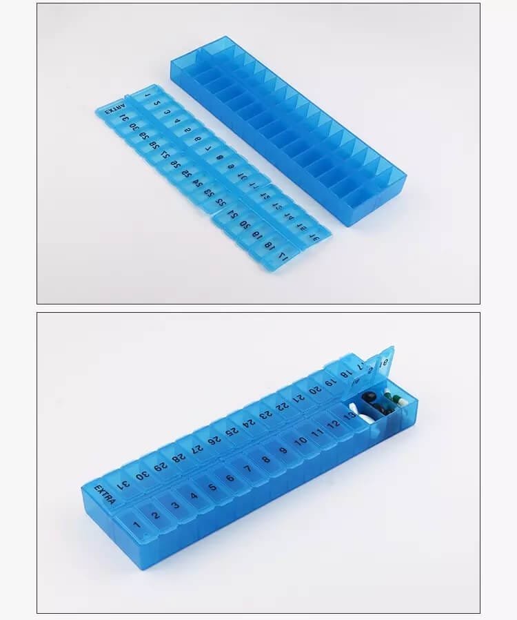 31 days pill organizer product display 6
