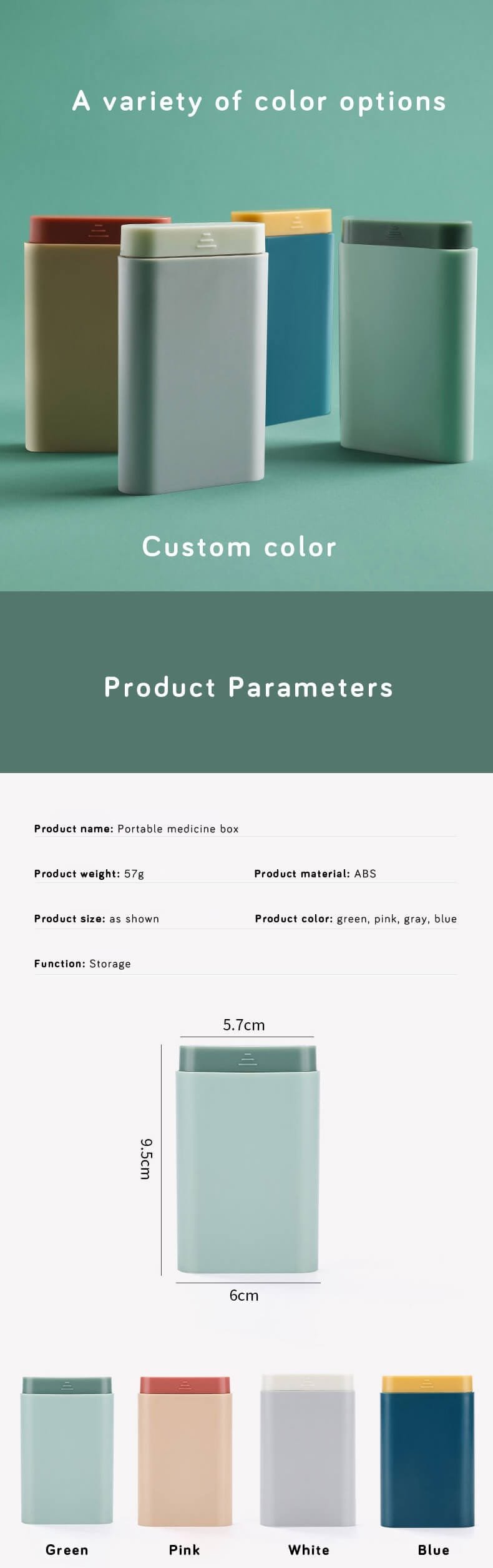 6 compartment pill box product display 8 6 compartment pill box product display 8