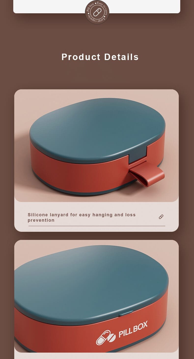 6 compartment plastic pill box product display 4 6 compartment plastic pill box product display 4