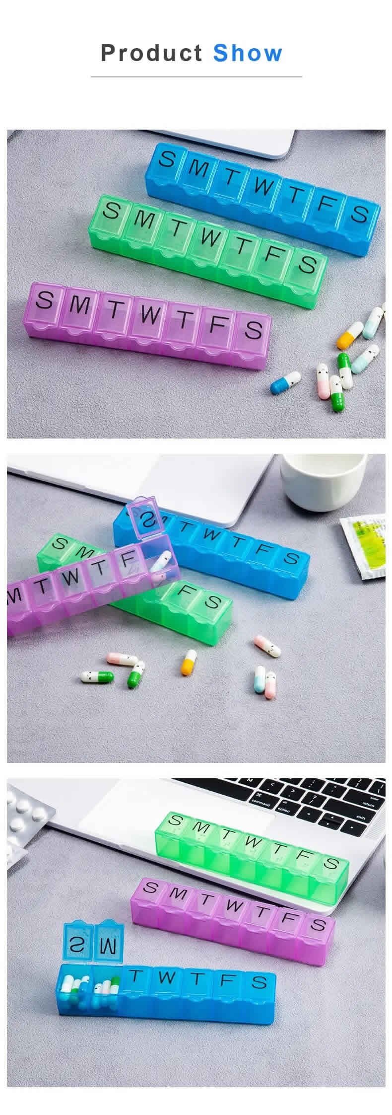 7 days pill box s product display 5 7 days pill box s product display 5