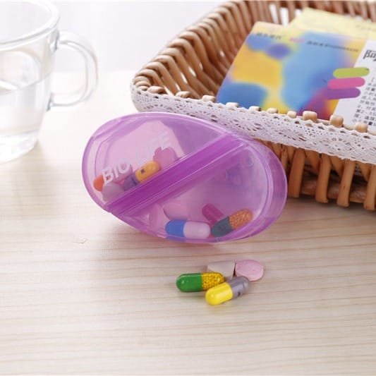heart shape plastic pill box 5