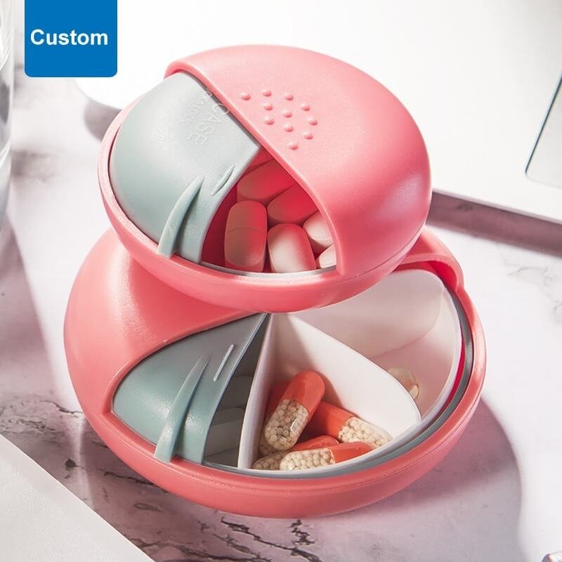 portable round medicine organizer 4