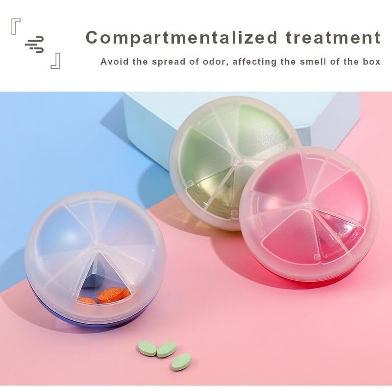 rotatable round pill organizer product display 2 rotatable round pill organizer product display 2
