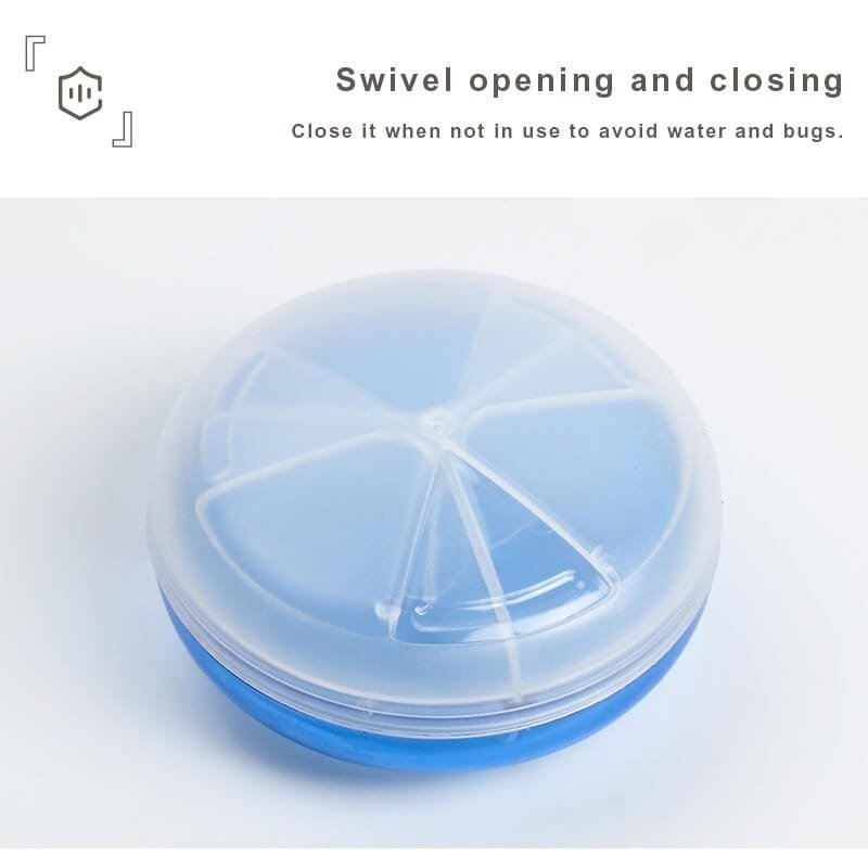 rotatable round pill organizer product display 3 rotatable round pill organizer product display 3