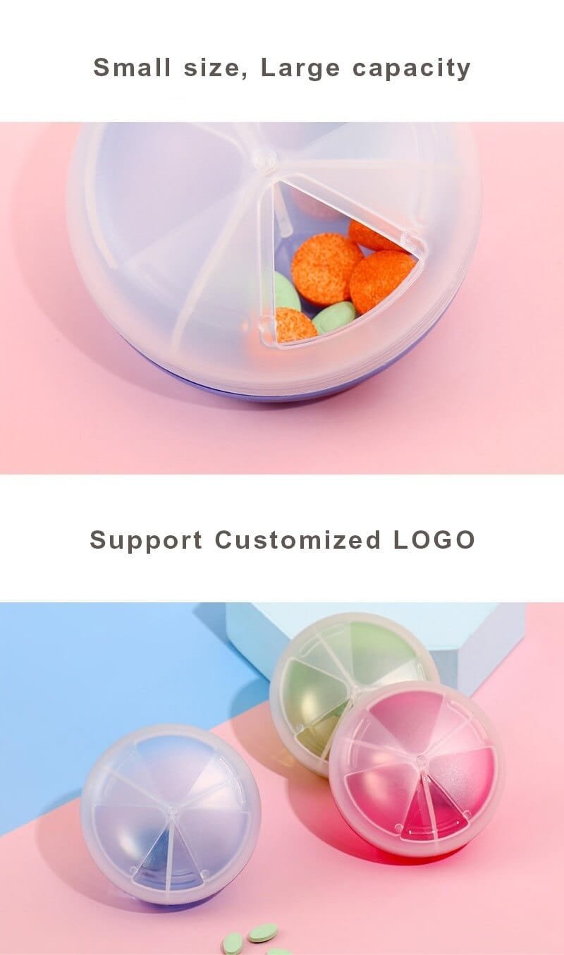 rotatable round pill organizer product display 6 rotatable round pill organizer product display 6