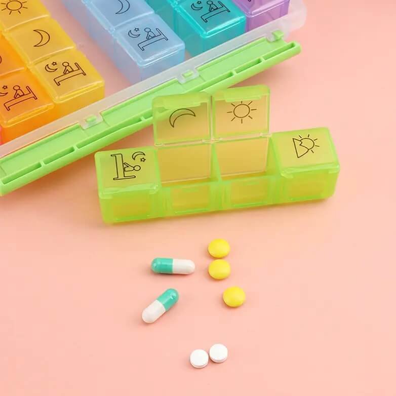 weekly pill organizer 5
