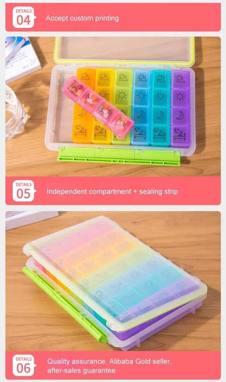weekly pill organizer product display 5 weekly pill organizer product display 5