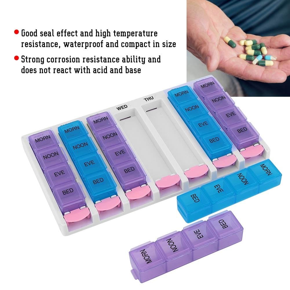 weekly push button pill case product display 2 weekly push button pill case product display 2