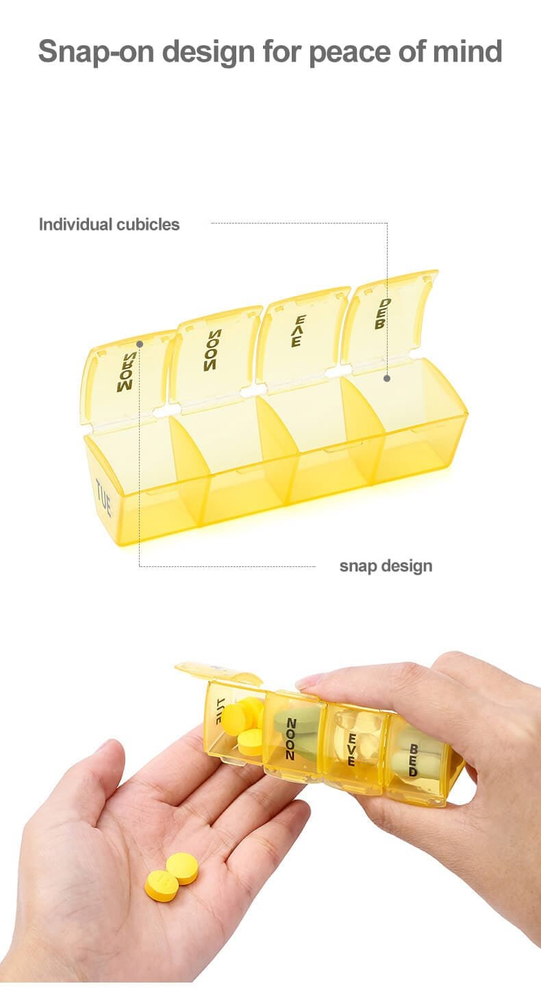 weekly round pill case product display 10 weekly round pill case product display 10