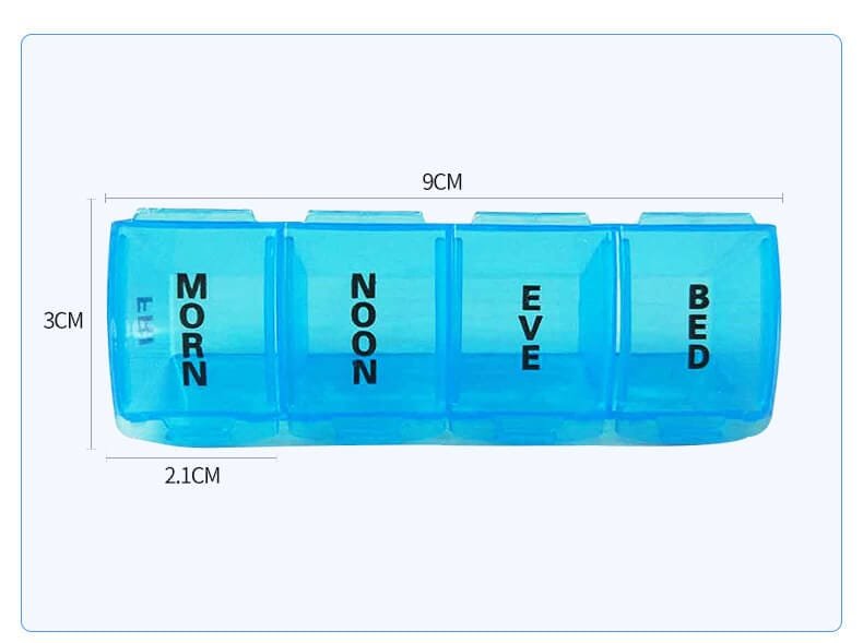 weekly round pill case product display 5 weekly round pill case product display 5