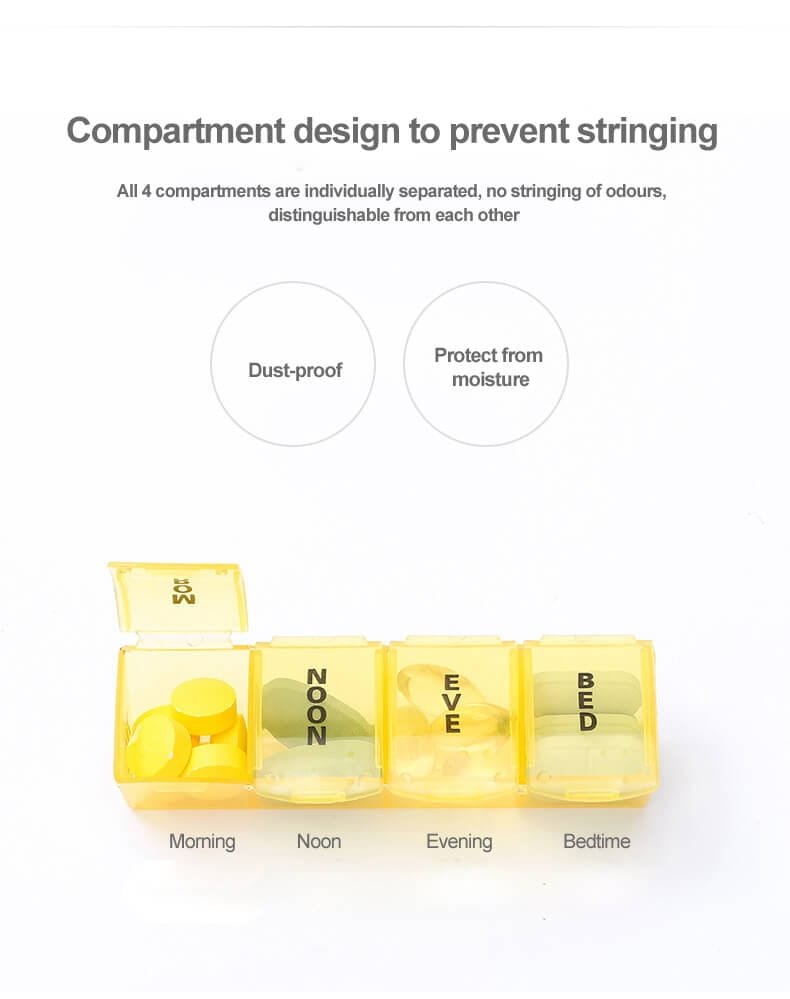 weekly round pill case product display 9 weekly round pill case product display 9