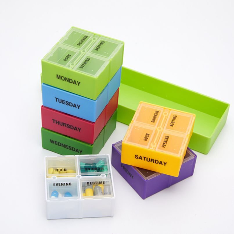 weekly pill organizer
