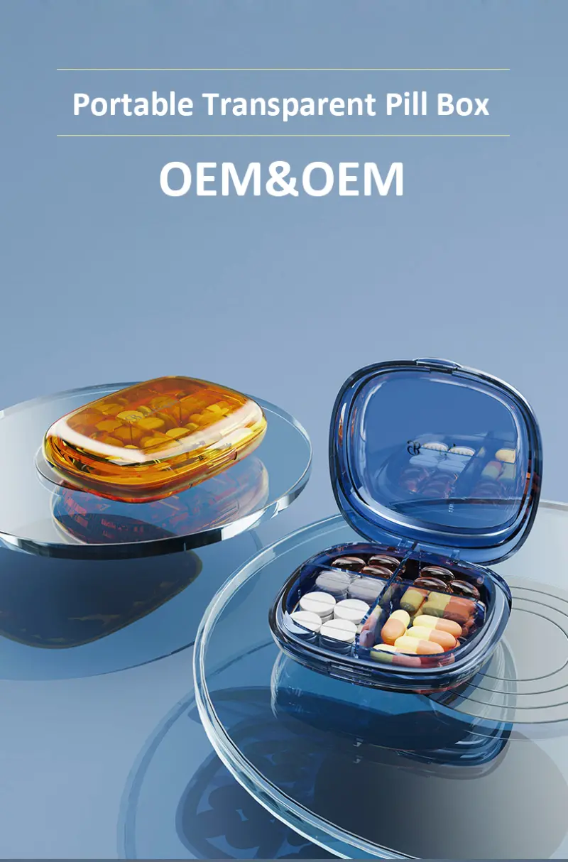 6 Compartment Travel Medicine Case (1) 6 Compartment Travel Medicine Case (1)