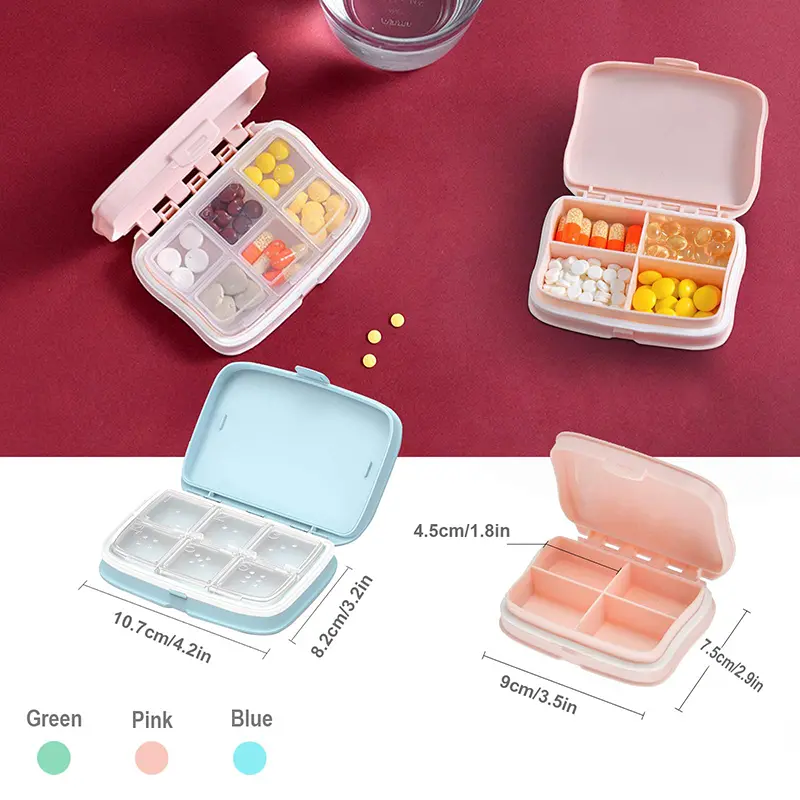 BS1128J Multi Purpose Travel Pill Organizer (1) BS1128J Multi Purpose Travel Pill Organizer (1)
