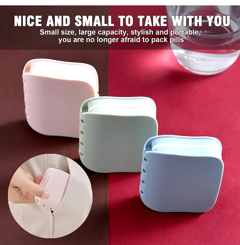 BS1128J Multi Purpose Travel Pill Organizer (2) BS1128J Multi Purpose Travel Pill Organizer (2)
