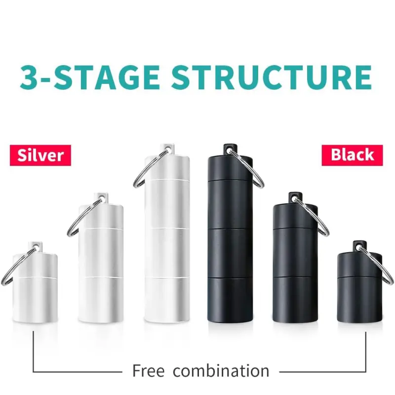 Keychain Pill Holder (2)