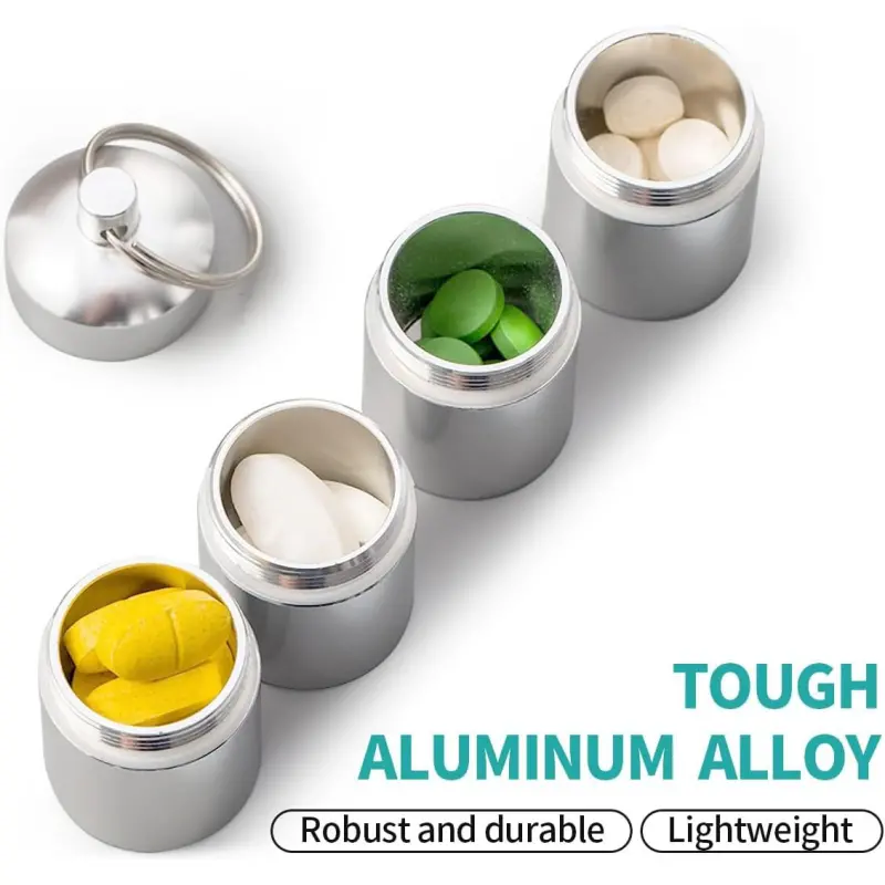 Keychain Pill Holder (4)