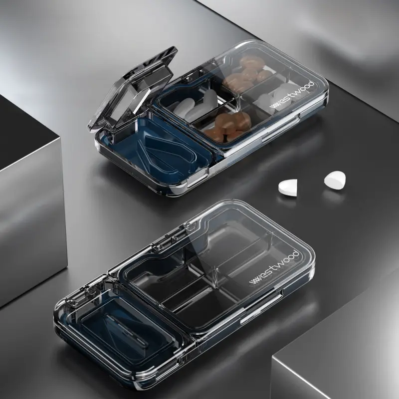2 in 1 Pill Organizer with Cutter (19)