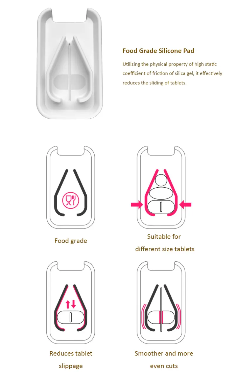 2 in 1 Pill Organizer with Cutter (3) 2 in 1 Pill Organizer with Cutter (3)