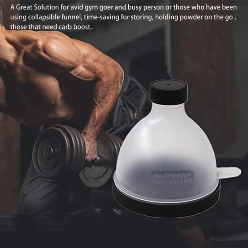2 in 1 Protein Funnel and Pill Container (3) 2 in 1 Protein Funnel and Pill Container (3)