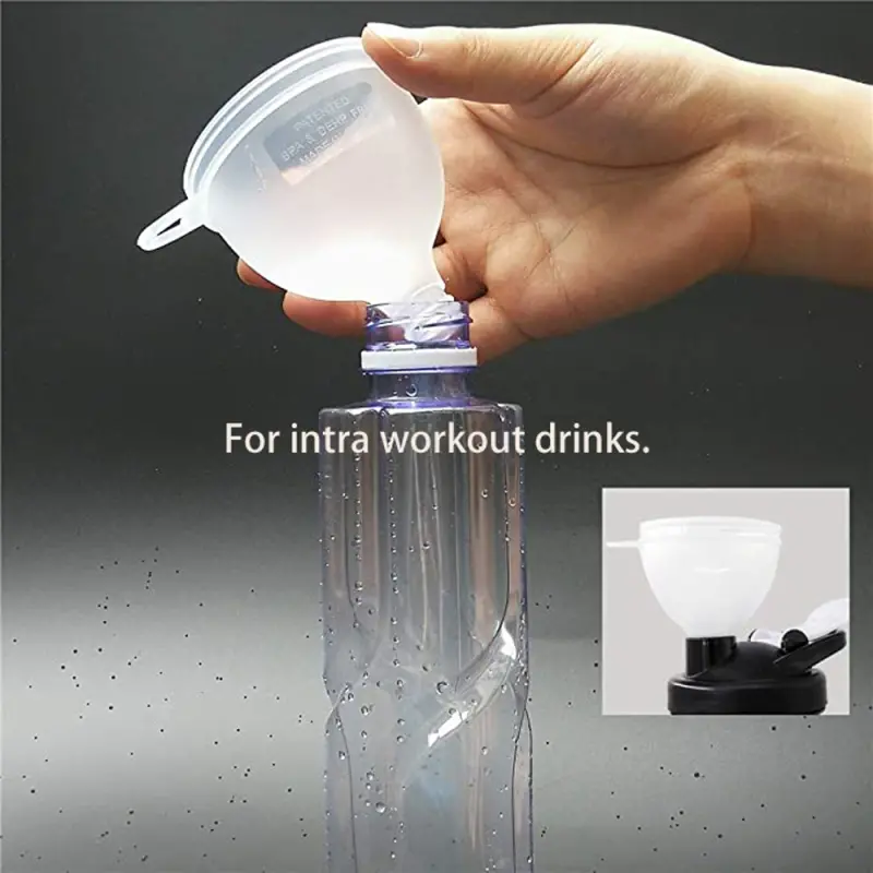 2 in 1 Protein Funnel and Pill Container (9) 2 in 1 Protein Funnel and Pill Container (9)