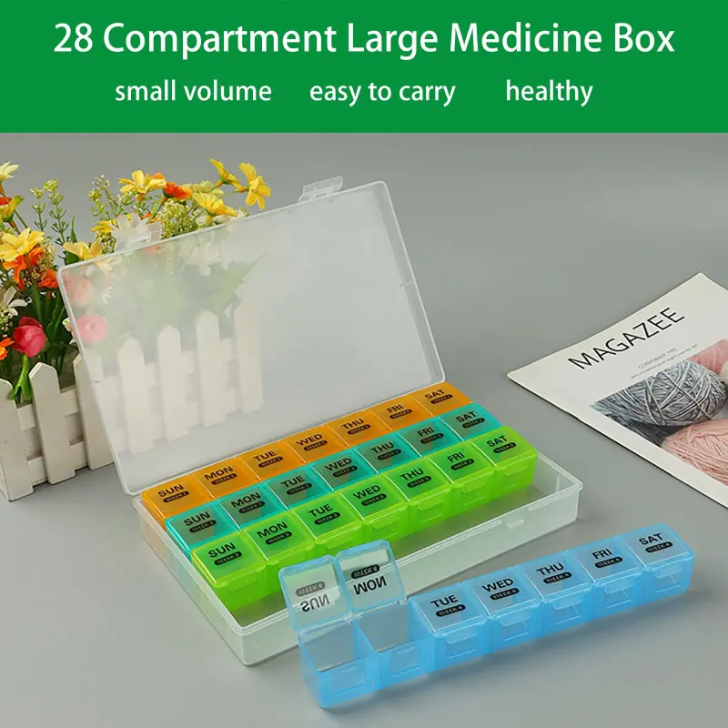 28 Day Monthly Pill Organizer BS0694J (1) 28 Day Monthly Pill Organizer BS0694J (1)